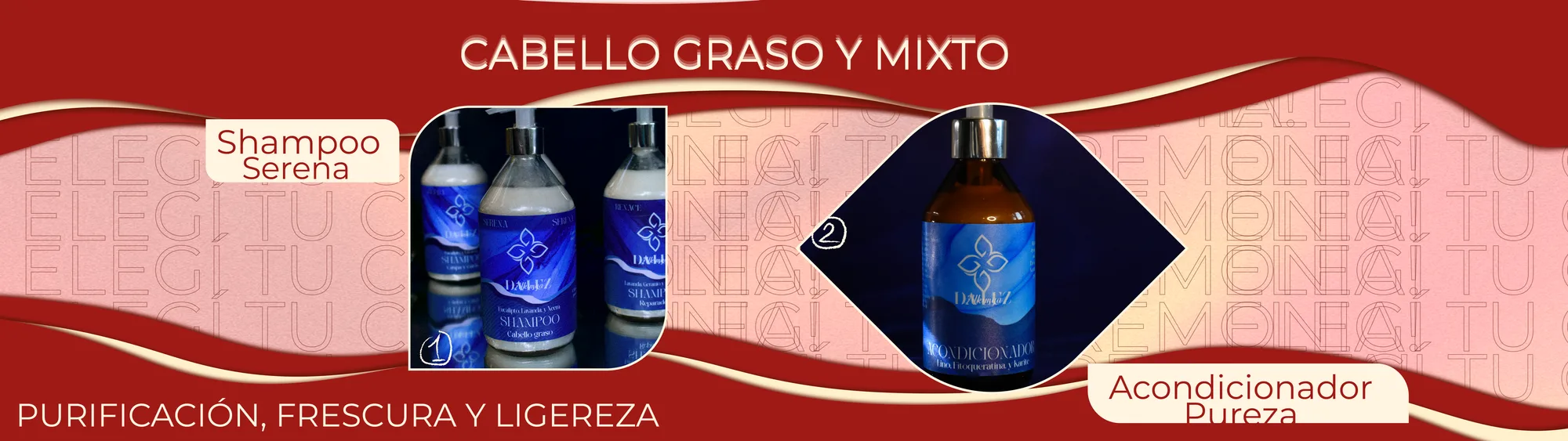 Ceremonia capilar para cabello graso y mixto: purificación, frescura y ligereza